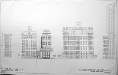P7100102 Proposed East Context Elevation